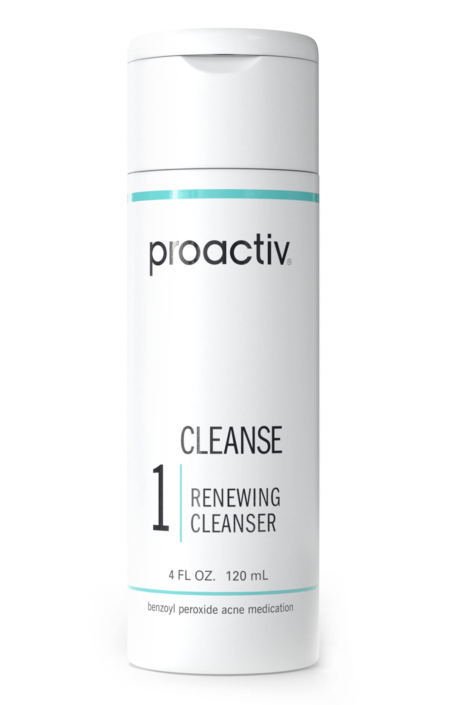 Proactiv Acne Cleanser - Benzoyl Peroxide Face Wash and Acne Treatment - Daily Facial Cleanser and Hyularonic Acid