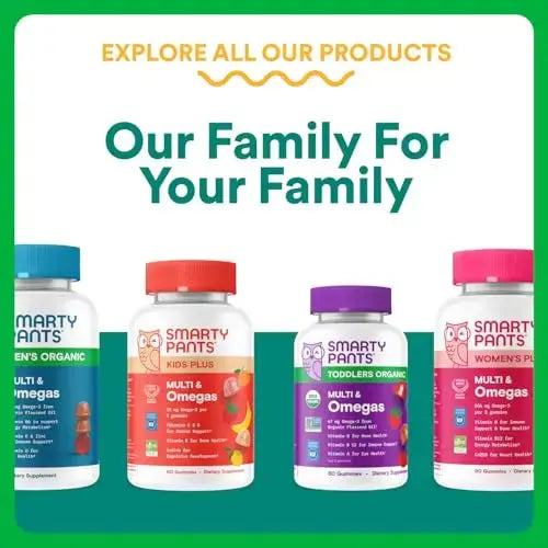 SmartyPants Organic Prenatal Vitamins for Women, Multivitamin Gummies: Biotin, Methylfolate, Omega 3 (ALA), Vitamin D3, C, Vitamin B12, B6, A, K2 & Zinc SmartyPants Au supplements