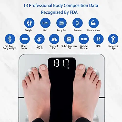Vitafit Smart Scales for Body Weight and Fat Percentage, Weighing Professional Since 2001 Vitafit Au supplements