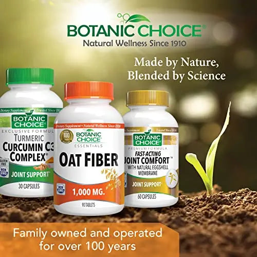 Botanic Choice Oat Fiber -Natural Oat Fiber Dietary Supplement to Support Digestive Health Botanic Choice Au supplements