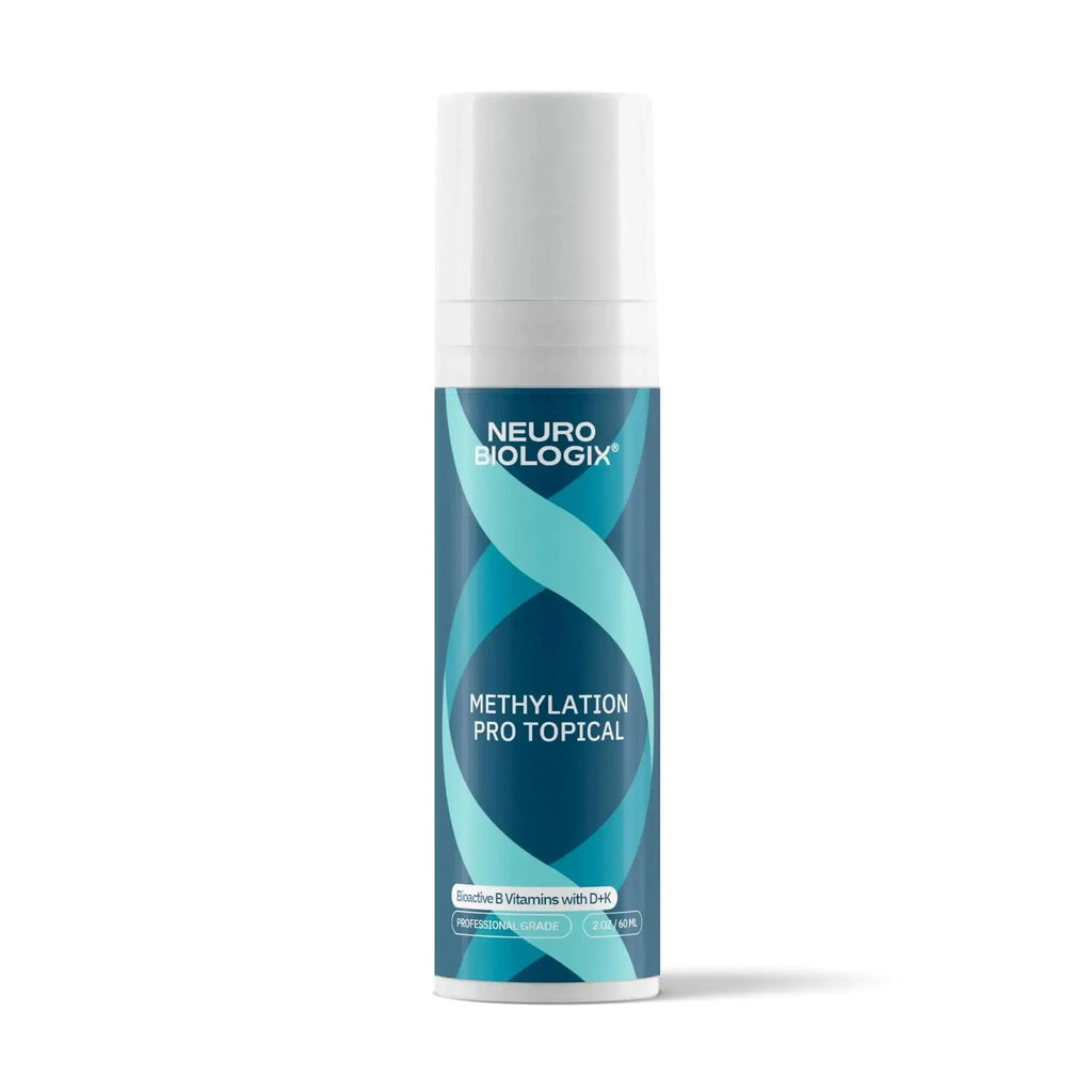 Neurobiologix Methylation Pro Topical for Men and Women, Bioactive B Vitamin Cream with Methylfolate, B6, B12, D3 & K1, Supports Cellular Energy Neurobiologix Au supplements