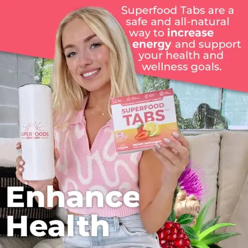 Superfood Tabs Detox Cleanse Drink - Fizzy Nutrition Supplement for Women and Men skinnytabs Au supplements