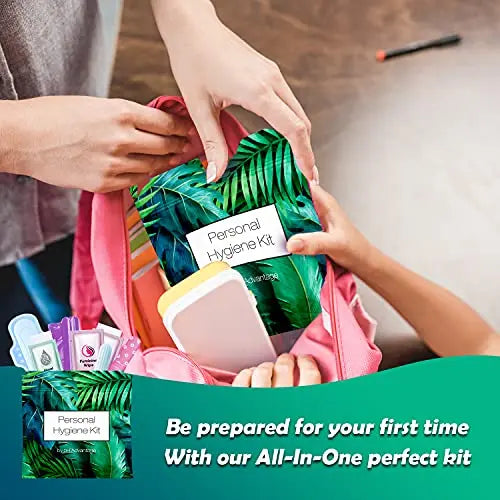 3 x Menstrual All-in-One Kits - Assorted Colors | Convenience on The Go | Single Period Kit Packs pH Advantage Au supplements