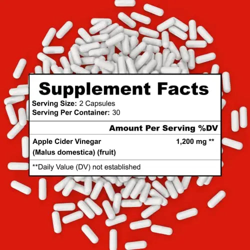 Reduce Abdominal Fat - Vinegar Capsules - Best for Weight Loss - Glucose Ni una dieta más Au supplements