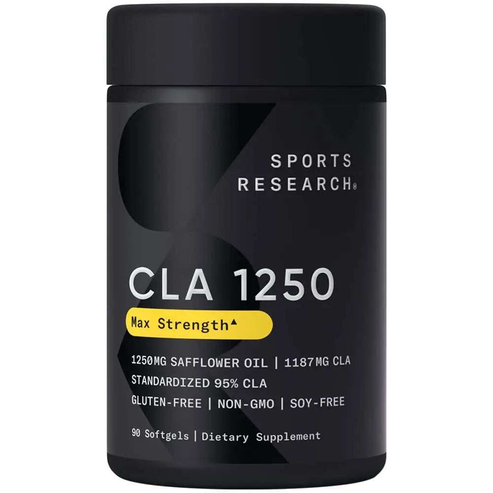 Sports Research CLA - 1250mg with Active Conjugated Linoleic Acid for Men and Women Sports Research Au supplements
