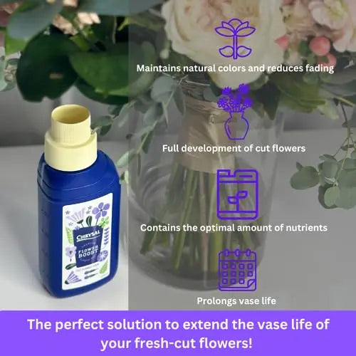 Chrysal Cut Flower Universal Food (10 ml/L Bottle) — Increase The Flower Boost with Floral Supplies Chrysal Au supplements
