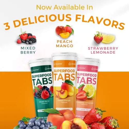 skinnytabs Superfood Tabs Detox Cleanse Drink - Fizzy Nutrition Supplement skinnytabs Au supplements
