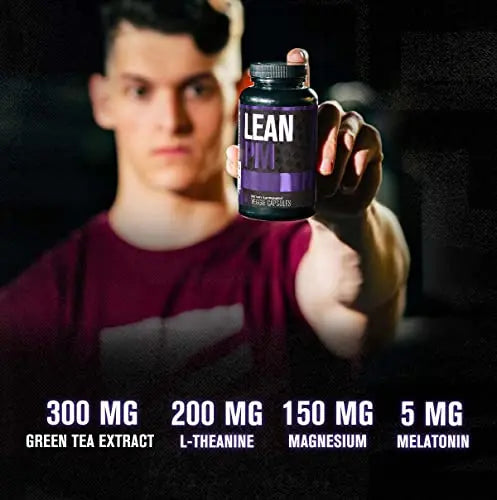 Lean PM Night Time Body Support and Sleep Aid Supplement - Sleep Support Jacked Factory Au supplements