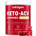 nutriyum Keto ACV Gummies 1500 mg - Apple Cider Vinegar Gummies with B6 & B12 nutriyum Au supplements