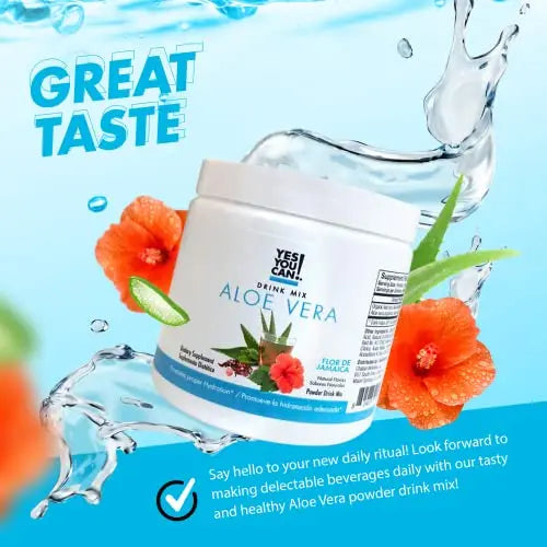 Yes You Can! Organic Aloe Vera Drink Mix - Super Greens Powder - Energy Drink Powder Yes You Can! Au supplements