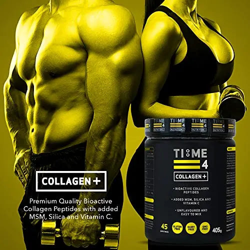 Time 4 Collagen + 45 Servings – Pure Hydrolysed Collagen Powder for Women & Men Time 4 Nutrition Au supplements