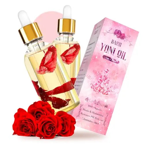 2PCS Yoni Oil Organic Feminine Oil Vaginal Moisturizer - Ph Balance for Women - Feminine Deodorant BASSI Au supplements