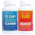 SkinnyBoost Fat Burn & 15 Day Quick Cleanse KIT-Vegan Capsules, Easy to Use: Detox SkinnyBoost Au supplements