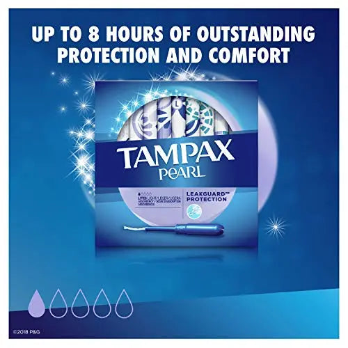 Tampax Pearl Plastic Tampons, Light Absorbency, Unscented, 36 Count (Pack of 2) (72 Total Count) Procter & Gamble Au supplements