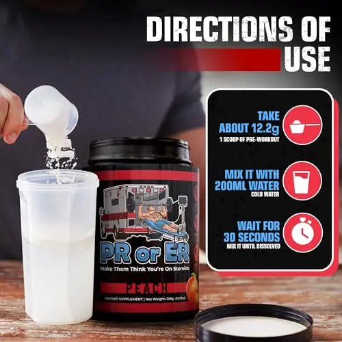 PR or ER Pre Workout Powder for Men and Women, Pre-Workout Energy Supplement PR or ER Au supplements