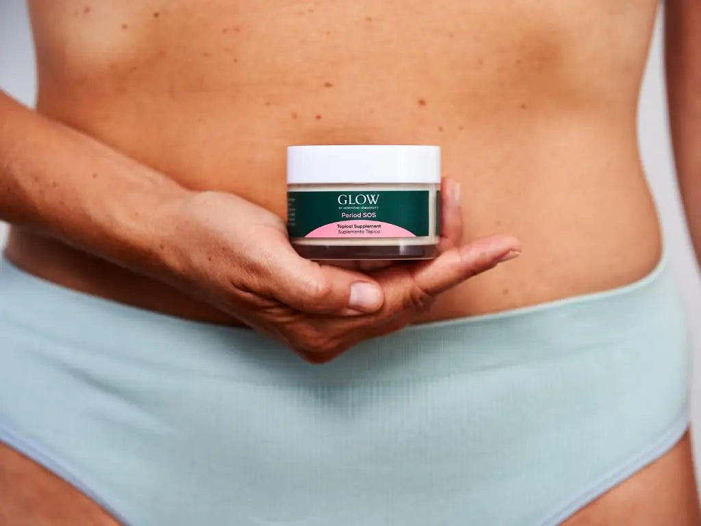 Glow Botanica | Period SOS - Real Wild Yam Cream for PMS Symptom Relief - Topical Supplement Glow Botanica Au supplements