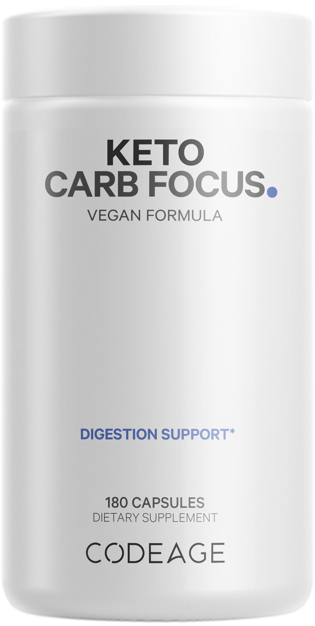Codeage Keto Carb, White Kidney Bean, Green Tea & Cinnamon Bark Supplement, Triple Action Keto Cheat Vegan Pills, Ketogenic, Low Carb Diet Sugar, 3 Months Supply, Non-GMO, Gluten-Free, 180 Capsules Codeage Au supplements