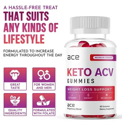 Ace Keto ACV Gummies (Official 1 Month) Ace Keto ACV Gummies Advanced Weight Loss Max-Bio Au supplements