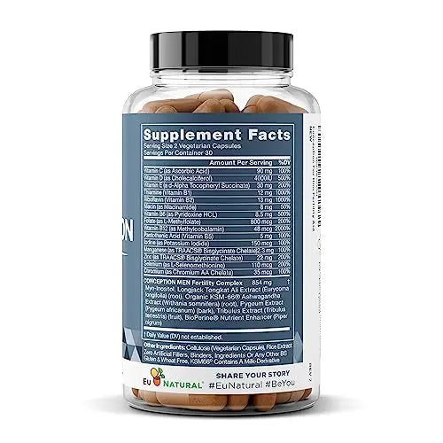 Conception For Him – Fertility Supplements for Men, Male Fertility Booster & Prenatal Eu Natural Au supplements