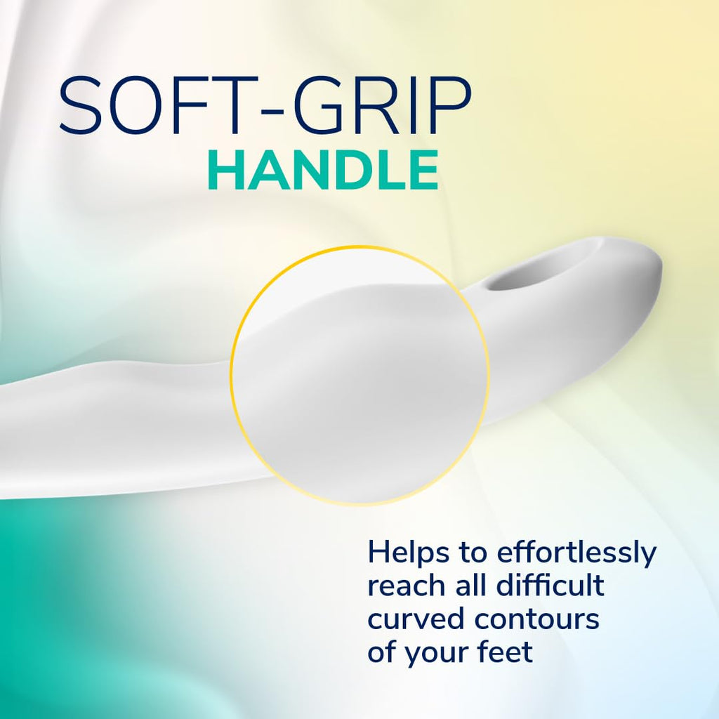Dr. Scholl's Hard Skin Remover Nano Glass Foot File - Foot Callus Remover, Durable Foot Scrubber