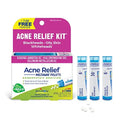 Boiron Acne Relief Kit for Blackheads, Oily Skins, Whiteheads on The Face and Body - 3 Count (240 Pellets) Boiron Au supplements