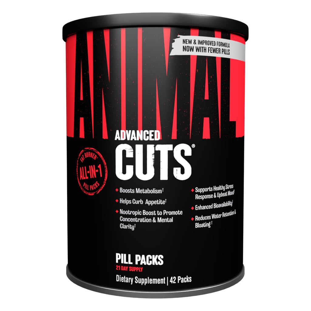 Animal Cuts Thermogenic Fat Burner - Weight Loss Pills for Women and Men for Metabolism