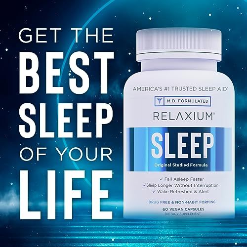 Relaxium Sleep Aid, 30-Day Supply, Dietary Supplement, Better Sleep, Magnesium Relaxium Au supplements