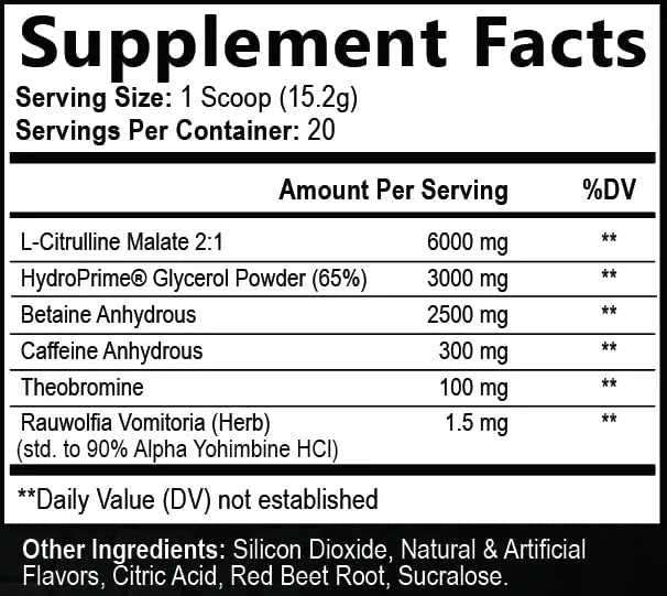 Viking Supps Pre Workout Supplement - Powerful Pre-Workout Formula for Intense Energy Viking Supps Au supplements