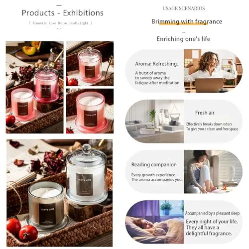 Miracle TQ Aromatherapy Candle Plant Soy Wax 150g Home Gift Accompanying Gift SPA Bath Yoga Miracle TQ Au supplements
