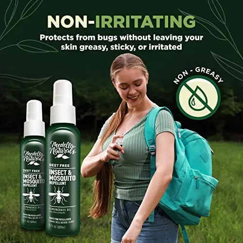 Deet-Free Insect & Mosquito Repellent Pack of 2 (8 oz) – Nice Smelling Medella Naturals Au supplements
