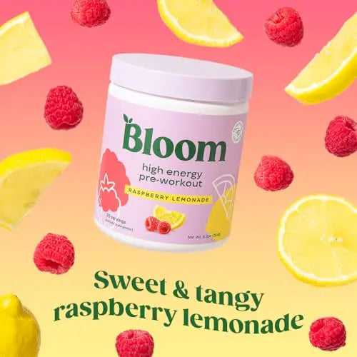 Bloom Nutrition High Energy Pre Workout Powder, Amino Energy with Beta Alanine, Ginseng Bloom Nutrition Au supplements