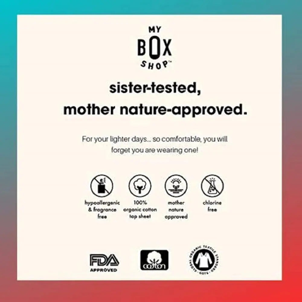 MYBOXSHOP Organic Tampons - 100% Pure Organic Cotton Tampons with BPA-Free Applicator MYBOXSHOP Au supplements