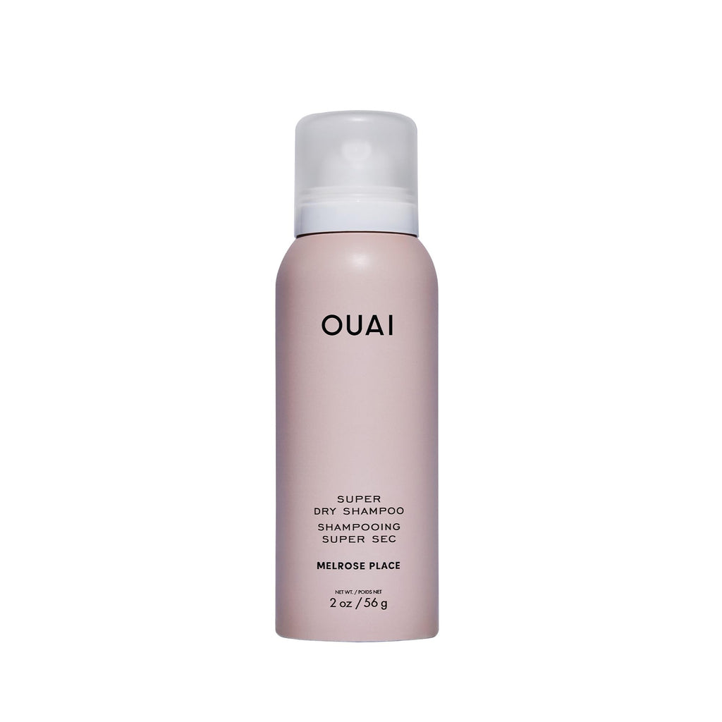 OUAI Super Travel Size Dry Shampoo - Volumizing Dry Shampoo - Absorbs Oil, Dirt & Sweat - Blends Seamlessly into Hair with Zero Residue & Enriched with a Long-Lasting Scent - Melrose Place (2 oz) OUAI Au supplements
