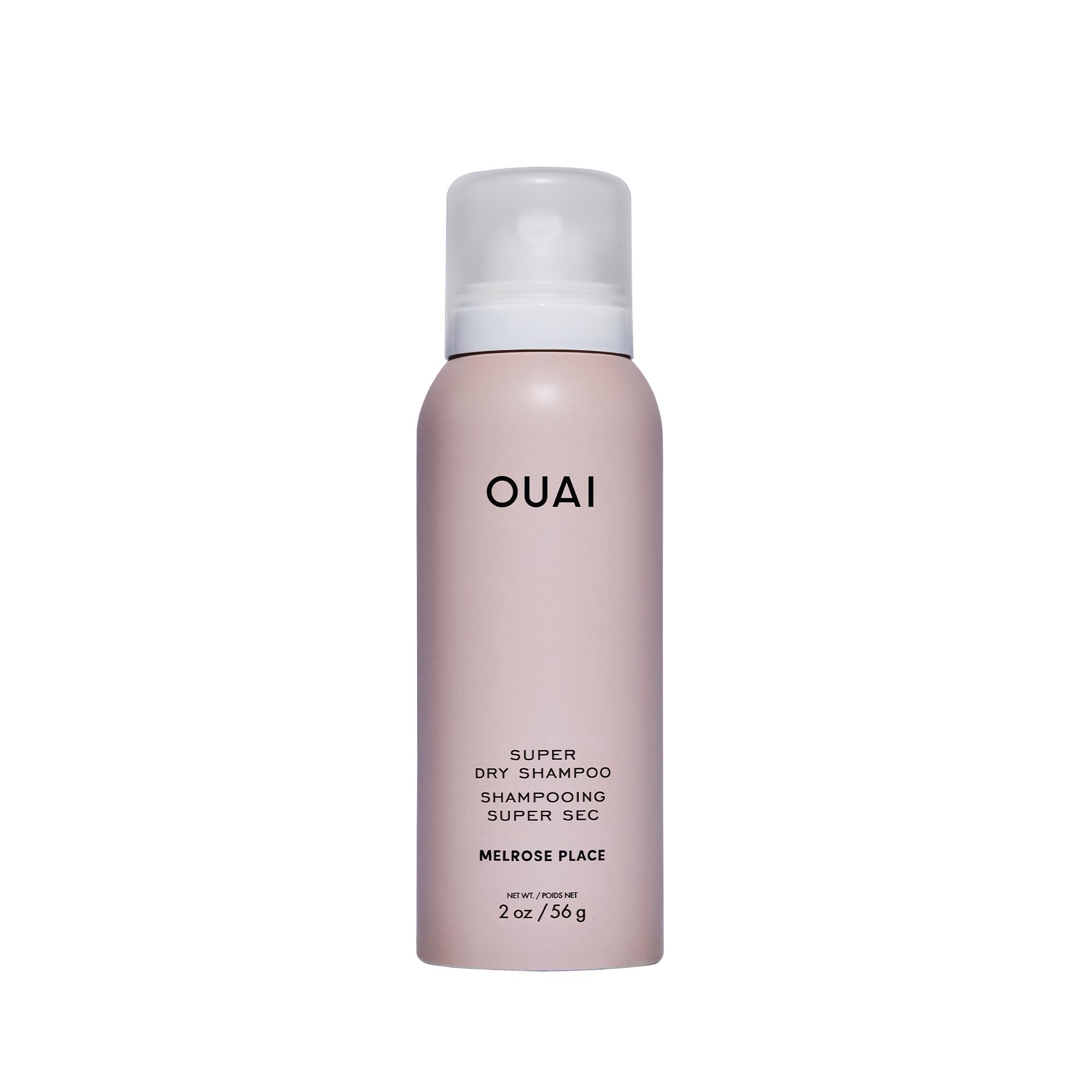 OUAI Super Travel Size Dry Shampoo - Volumizing Dry Shampoo - Absorbs Oil, Dirt & Sweat - Blends Seamlessly into Hair with Zero Residue & Enriched with a Long-Lasting Scent - Melrose Place (2 oz) OUAI Au supplements