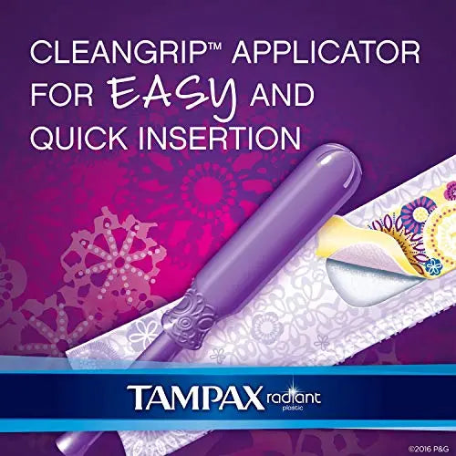 Tampax 29936 Radiant Tampons Regular Super, 84 Count (Pack of 1) Tampax Au supplements