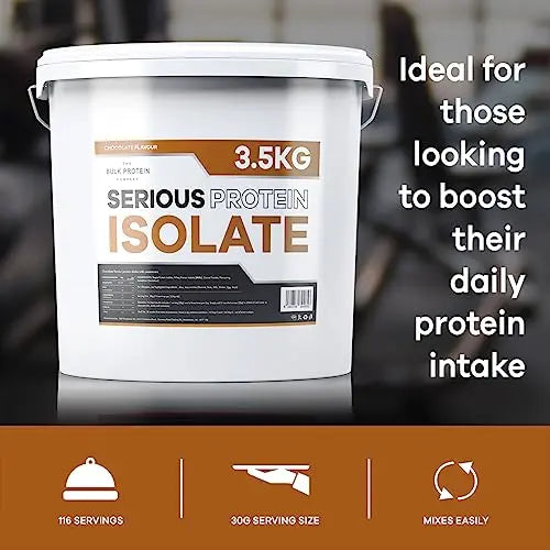 The Bulk Protein Company, Serious Protein Isolate – 3.5kg – Whey Protein Iso The Bulk Protein Company Au supplements