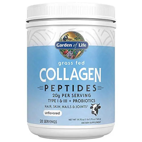Garden of Life Grass Fed Collagen Peptides Powder – Unflavored Collagen Powder Garden of Life Au supplements
