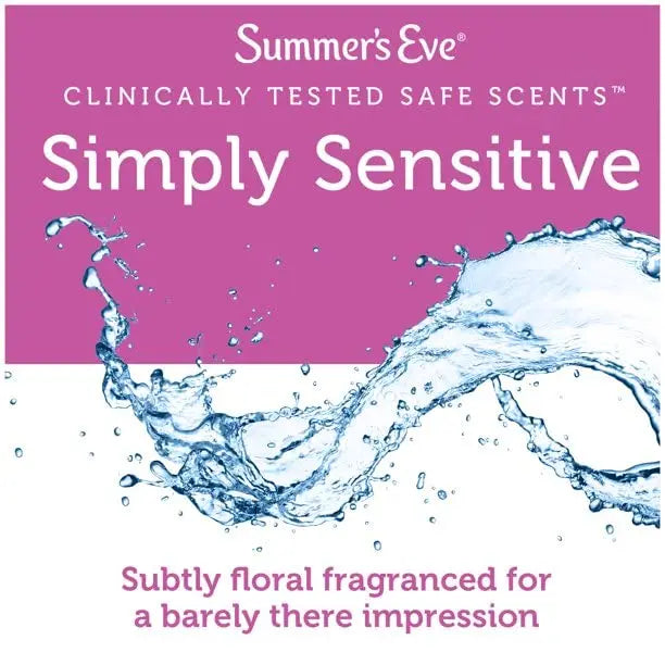 Summer's Eve Feminine Cleansing Cloths | Sensitive Skin | 16 Each | Pack of 2 Pink Rhyme Au supplements