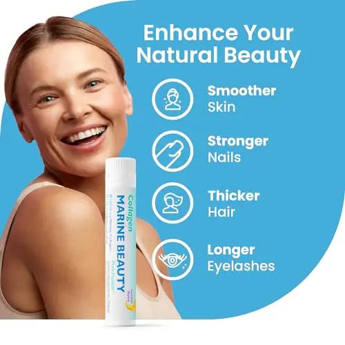 Swedish Nutra Marine Beauty Collagen | High Strength Type 1 & 3 Collagen to Rejuvenate Hair, Skin & Nails Swedish Nutra Au supplements