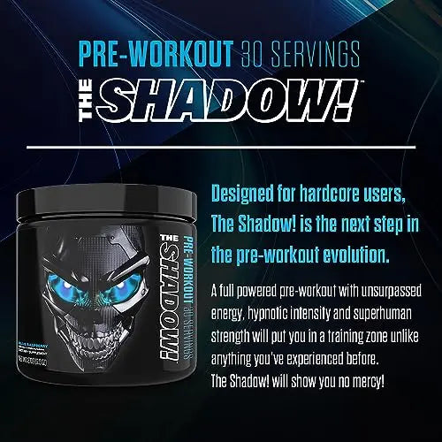 JNX SPORTS The Shadow! 350mg of Caffeine Hard Core Preworkout -Electric Energy JNX SPORTS Au supplements
