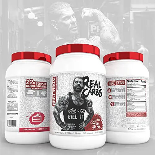 5% Nutrition Rich Piana Real Carbs with Real Food Complex Carbohydrates, Long-Lasting 5% Nutrition Au supplements