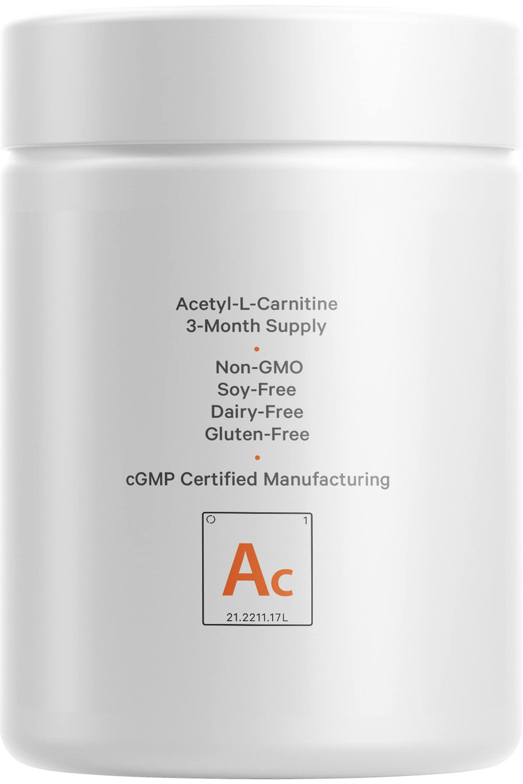Codeage Liposomal Acetyl-L-Carnitine+ Supplement - 500 mg Acetyl-L-Carnitine per Serving - 3-Month Supply, Liposomal Delivery - Alcar Supplement - L-Carnitine - Non-GMO, Gluten-Free, 90 Capsules Codeage Au supplements