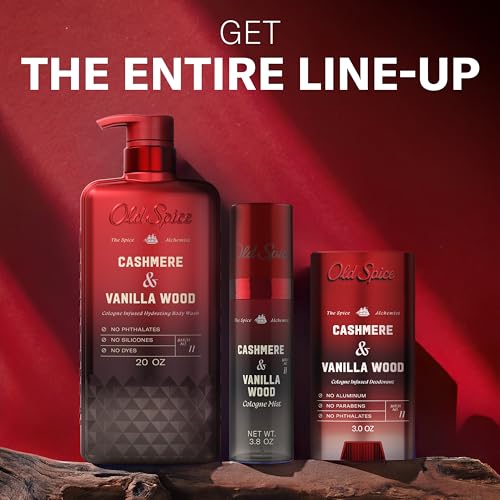 Old Spice Body Wash for Men, The Spice Alchemist Collection, 24/7 Cologne Infused Hydration, No Trade Off Formula