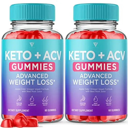 (2 Pack) Keto ACV Gummies Advanced Weight Loss, ACV Keto Gummies Fat Apple Cider Fyvus Au supplements