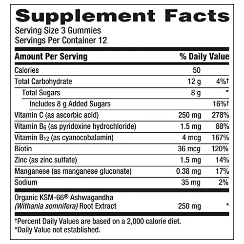 Emergen-C Vitamin C and Ashwagandha Gummies, Dietary Supplement for Immune Support ChapStick Au supplements
