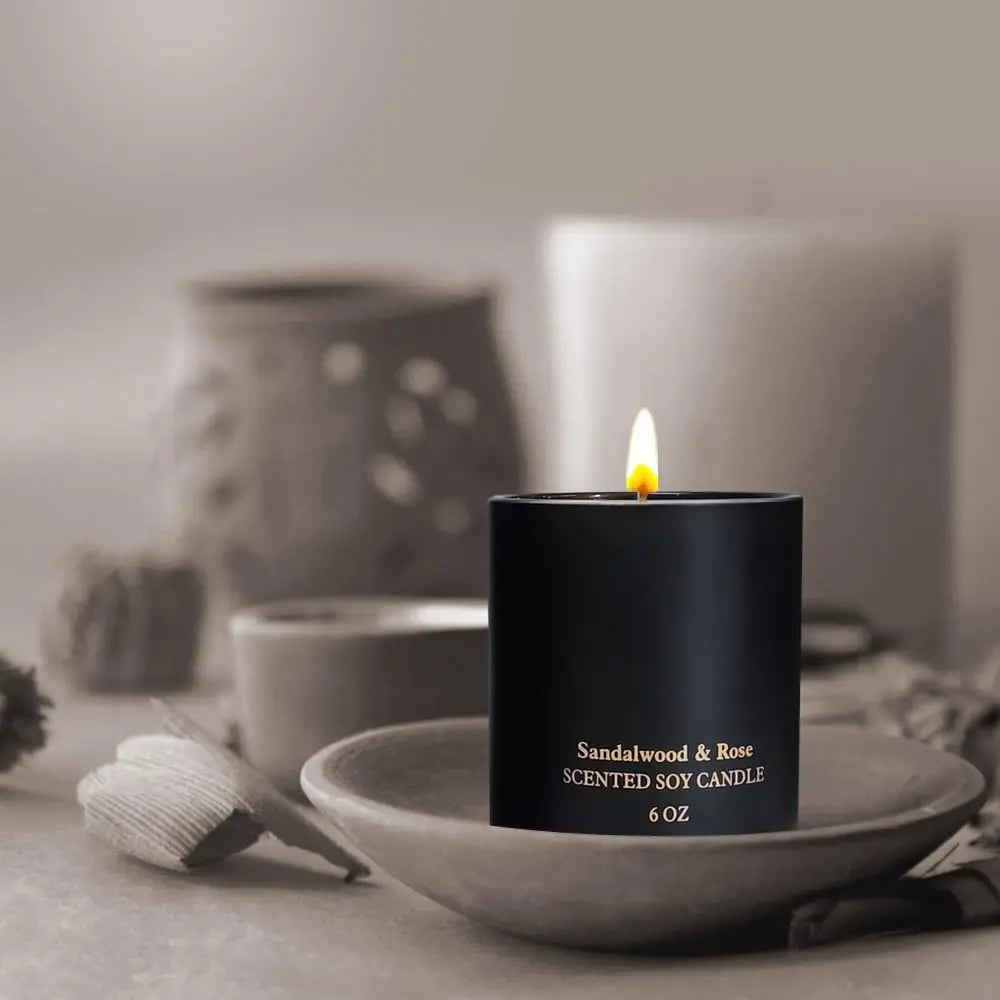 Scented Candles for Women,Premium Sandalwood Rose Aromatherapy Candles, Home Scented Candle Kelly's Custom Candles Au supplements