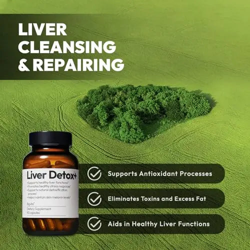 BigVita Liver Detox Vegan Gluten Free Liver Health Supplement Cleanse Detox & Repair BigVita Au supplements