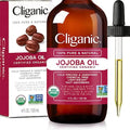 Cliganic Organic Jojoba Oil, 100% Pure (4oz) | Moisturizing Oil for Face, Hair, Skin & Nails Cliganic Au supplements
