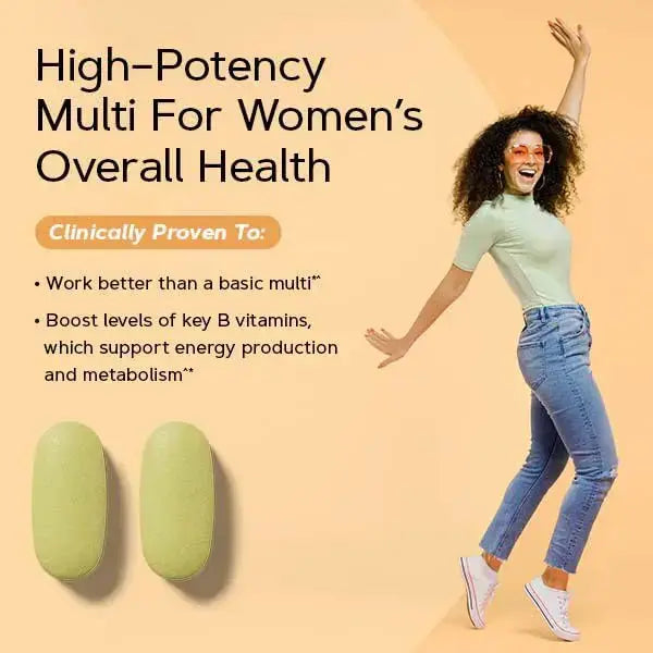 GNC Women’s Energy and Metabolism Multivitamin Caplets, Clinically Proven, Calorie Burn, Focus, 100mg Caffeine, Active Nutrition, Immune, Bone GNC Au supplements
