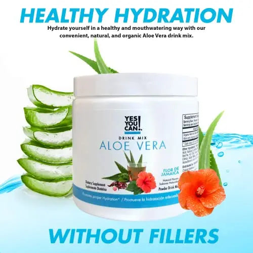 Yes You Can! Organic Aloe Vera Drink Mix - Super Greens Powder - Energy Drink Powder Yes You Can! Au supplements
